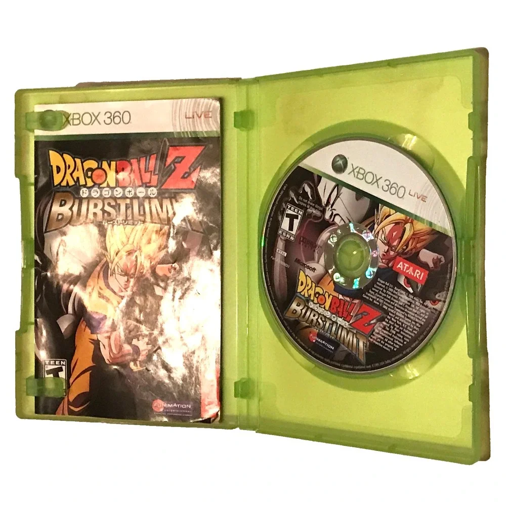 Dragon Ball Z: Burst Limit (Microsoft Xbox 360) -Bonus DVD with Manual